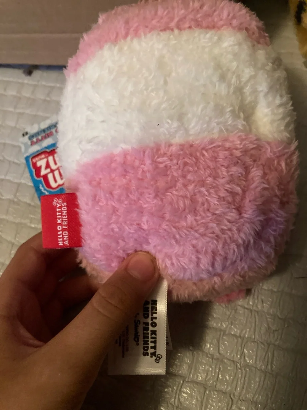 Hello Kitty Pink Plush with Cherry Bow